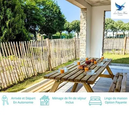 Bel Appartement, Jardin Et Terrasse , A 800 Metres Du Port De Apartmán *