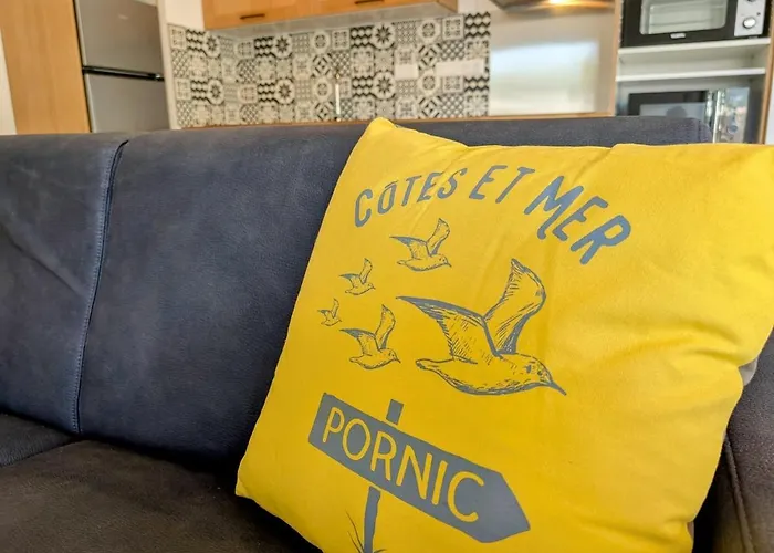 아파트 Bel Appartement, Jardin Et Terrasse , A 800 Metres Du Port De 포르닉